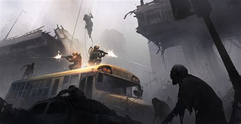 Artstation Mist Il Kim Apocalypse Art Zombies Apocalypse Art