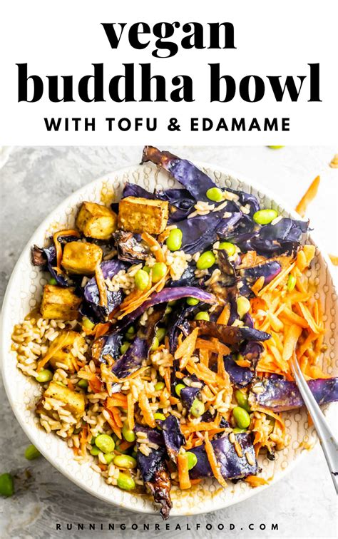 Tofu Edamame Buddha Bowl Resep Vegan Protein Bento