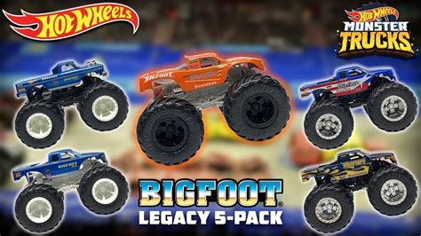 Hot Wheels Bigfoot Legacy Pack Colecci N Worldwide Youtube