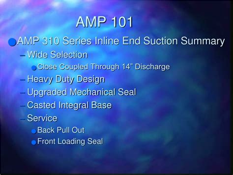 PPT - AMP 101 PowerPoint Presentation, free download - ID:9355175