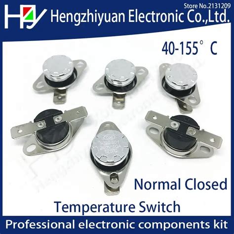 Ksd301 250v 10a Normal Closed Sudden Jump Temperature Switch Thermal