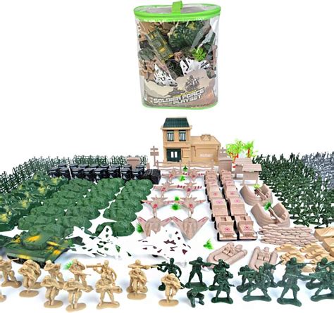 37 Teiliges Soldaten Spielset Spielfiguren Set Von Armee Soldaten