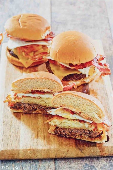 Whataburger Breakfast Burger Easy Copycat Recipe Recipe Breakfast