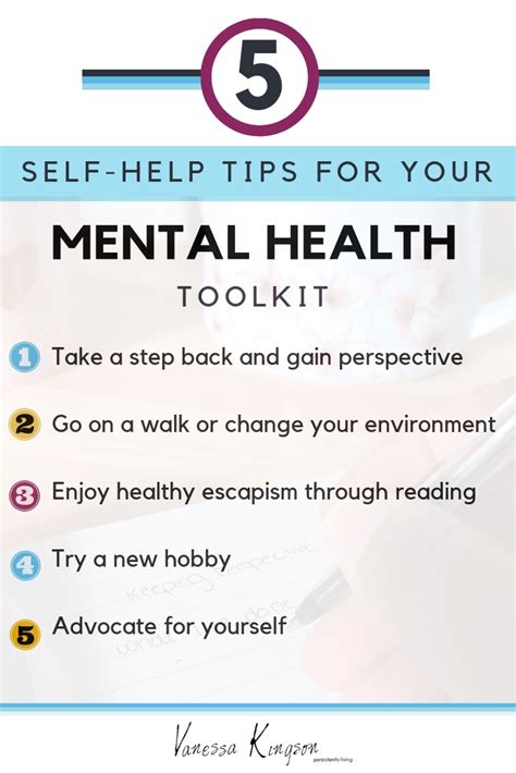 Self Help Toolkit For Mental Health — Vanessa Kingson