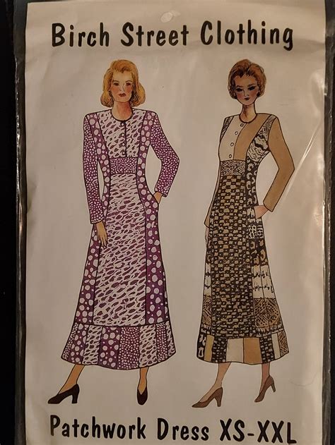 Vintage 1990s Birch Street Clothing Sewing Pattern Misseswomens