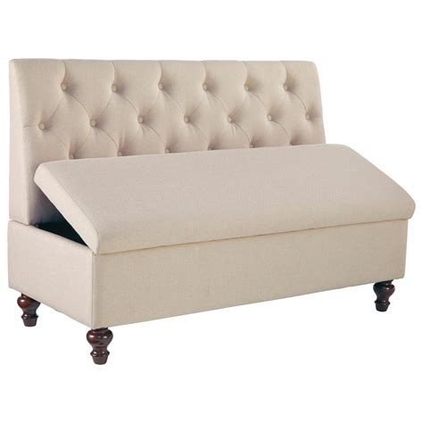 Signature Design By Ashley Gwendale Tufted Armless Accent Bench With