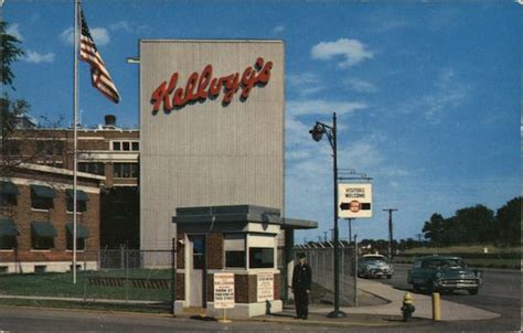 Kellogg's Battle Creek, MI Postcard