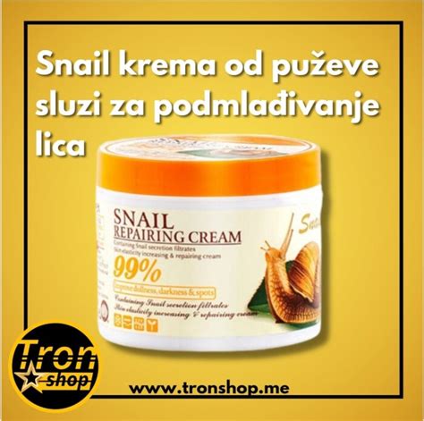 Snail krema od puževa za podmlađivanje lica tronshop me