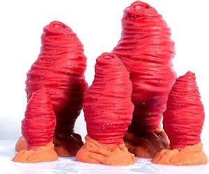 Jixaxe Silikon dildo Butt Plug Riesen Analplug mit Saugnapf XXL Riesiger Analdildo Extra Groß