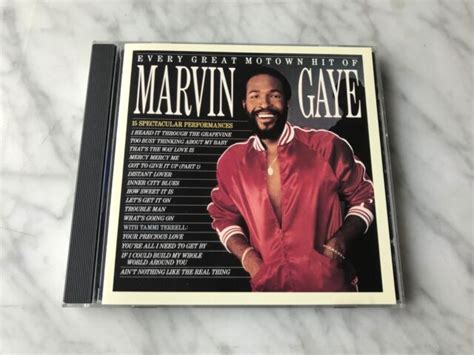 Marvin Gaye Every Great Motown Hit Cd Target Era Silver Disc Motown