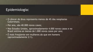 Câncer de ânus PPT