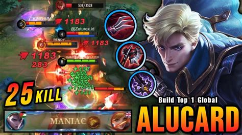 25 Kills MANIAC OP Alucard With The New HAAS CLAW Build Top 1