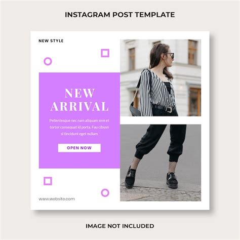 Premium Psd Fashion Instagram Post Template