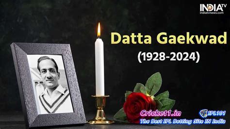 Dattajirao Gaekwad India’s longest-living Test player passes away at 95 - Best Cricket Betting