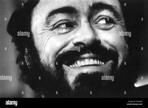 Luciano Pavarotti Opera Singer Stock Photo Alamy