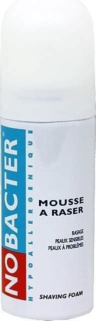 NoBacter Mousse à raser 150 ml au meilleur prix sur idealo fr