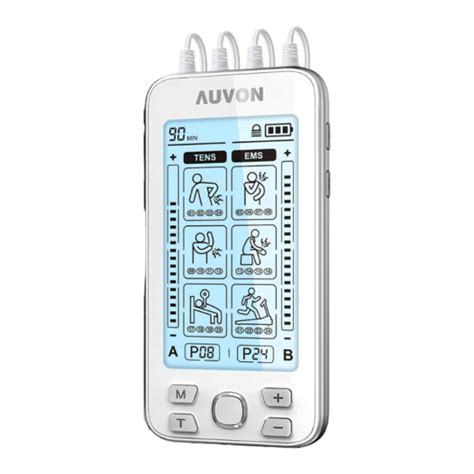 Auvon Dual Channel Tens Unit User Manual