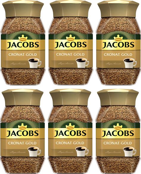 6 X Kawa Rozpuszczalna JACOBS CRONAT GOLD 200g 8198124167 Oficjalne