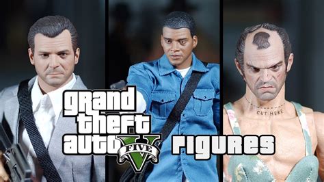 Gta Figures Michael Trevor Franklin Cc Toys Scale Like Hot