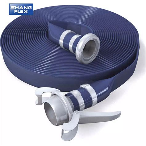 Heavy Duty Lay Flat Discharge And Backwash Pvc Hose China Pvc Layflat