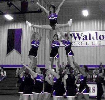 Cheerleading | Cheerleading stunt, Cheerleading, Cool cheer stunts