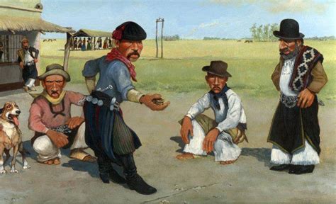 la taba Rincón Gaucho Molina campos Pintor argentino y Gaucho