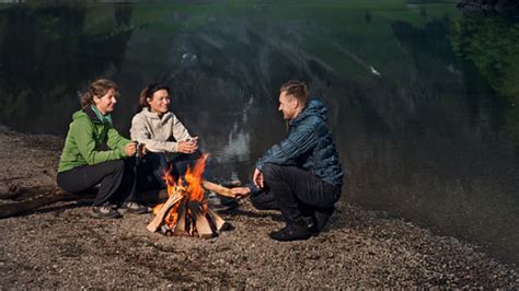 Nordwand Lagerfeuer Romantik Statt Holzofen Werbung