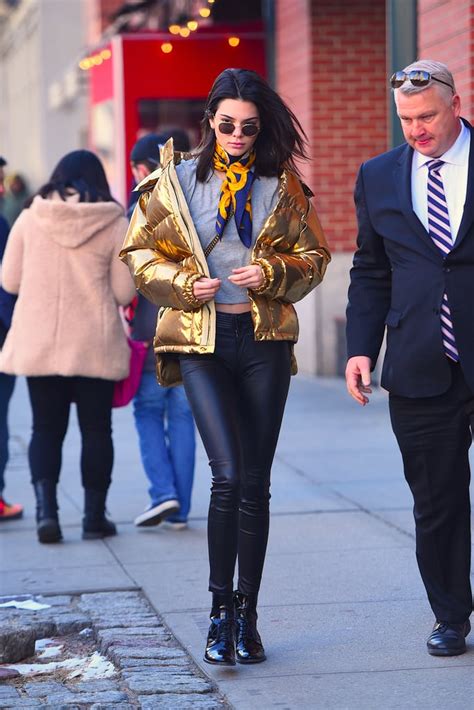 Models Winter Street Style Outfits Popsugar Fashion