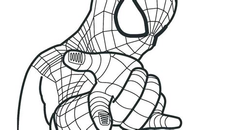 spiderman coloring pages for kids to print out and color on the page ...