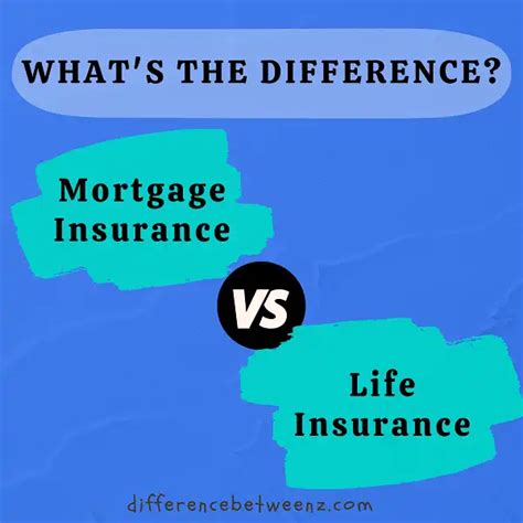 Difference Between Mortgage Insurance And Life Insurance Difference