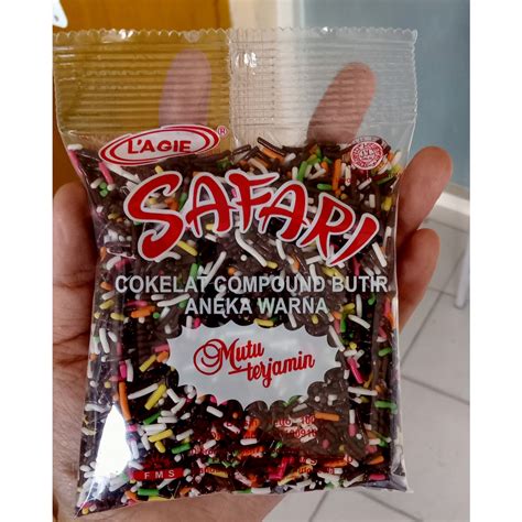 Jual Safari Lagie Meses Coklat Compound 100gr Shopee Indonesia