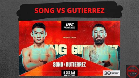 Ufc Fight Night Song Yadong Vs Chris Gutierrez Analise Palpite