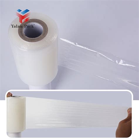 LLDPE Clear Manual Hand Pallet Transparent Stretch Film Pallet Wraps