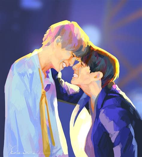 Kookv Bts And Taekook Fanart Image On Favim