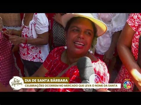 A Bahia Veste Vermelho Durante Festa De Santa B Rbara Aratu On