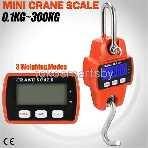 Jual Timbangan Gantung 300 Kg Mini Crane Scale 300 Kg Timbangan