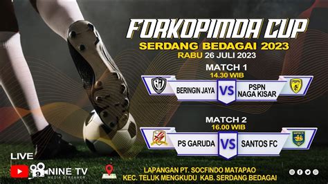 BERINGIN JAYA VS PSPN FORKOPIMDA CUP SERDANG BEDAGAI 2023 YouTube