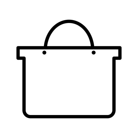 Vector Shopping Bag Icon 449361 Vector Art At Vecteezy