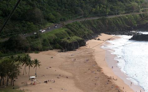 Waimea Bay: Waimea Beach Park, Haleiwa, Hawaii