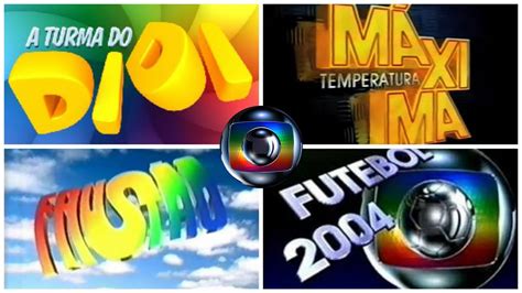 Chamada Programação De Domingo Na Globo Em 2004 SIMULAÇÃO YouTube