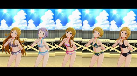 【ミリシタ】team 2nd 海風とカスタネット ソロmv【マイオンリースイムウェア】 Youtube