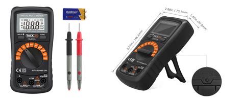 Tacklife DM02A Digital Multimeter für nur 10 99 Euro inkl Prime Versand