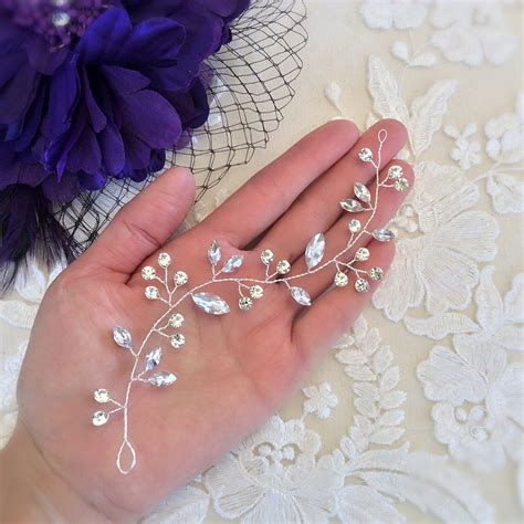 Bridal Hair Vine Wedding Hair Vine Bridal Hair Piece Wedding Hair