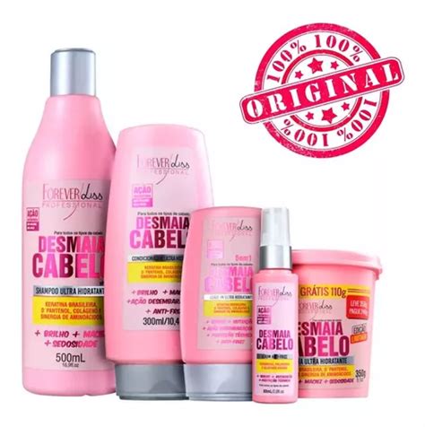 Kit Forever Liss Desmaia Cabelo Anti Frizz E Volume Parcelamento Sem