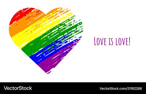 Lgbtq Banner With Symbols Celebrating Pride Month Vector Image