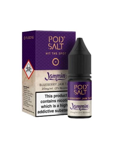 Pod Salt Fusion Ml Mg Blueberry Jam Tart Vape Point