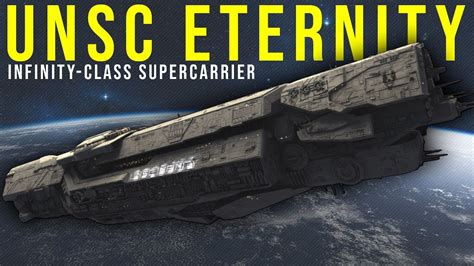 The Unsc Eternity The 2nd Infinity Class Supercarrier Explained