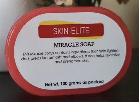 Skin Elite Miracle Soap 100g Beauty And Personal Care Bath And Body Body
