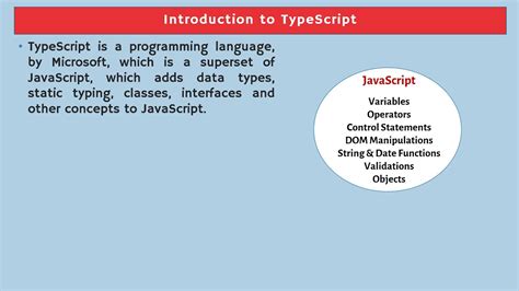 Introduction To Typescript Typescript Tutorial Youtube