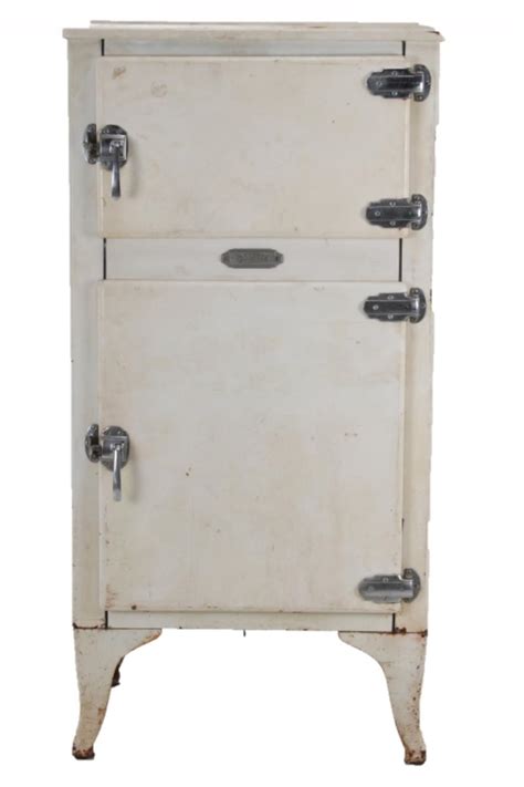 Sold At Auction Circa 1935 Coolerator Model D Ice Box Refrigerator